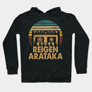 Classic Anime Circle Arataka Proud Name Funny Cassette Hoodie